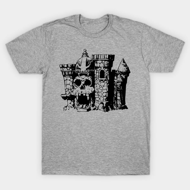 Fortress Lineart T-Shirt by snespix